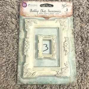 Prima Shabby Chic Resins frames (2 pieces)
